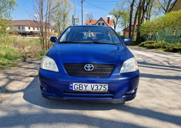 Toyota Corolla cena 4700 przebieg: 258000, rok produkcji 2003 z Żelechów małe 106